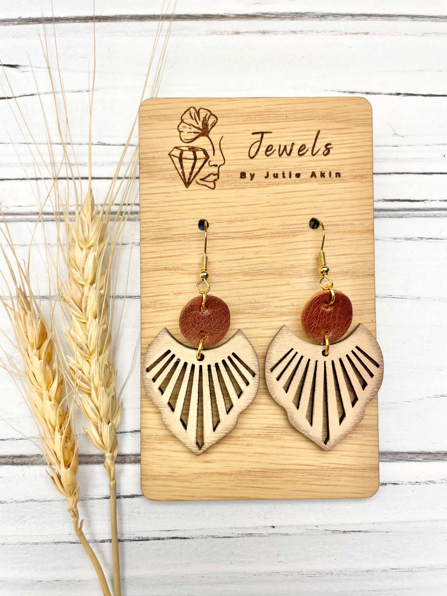 Country Line Swoop Earrings