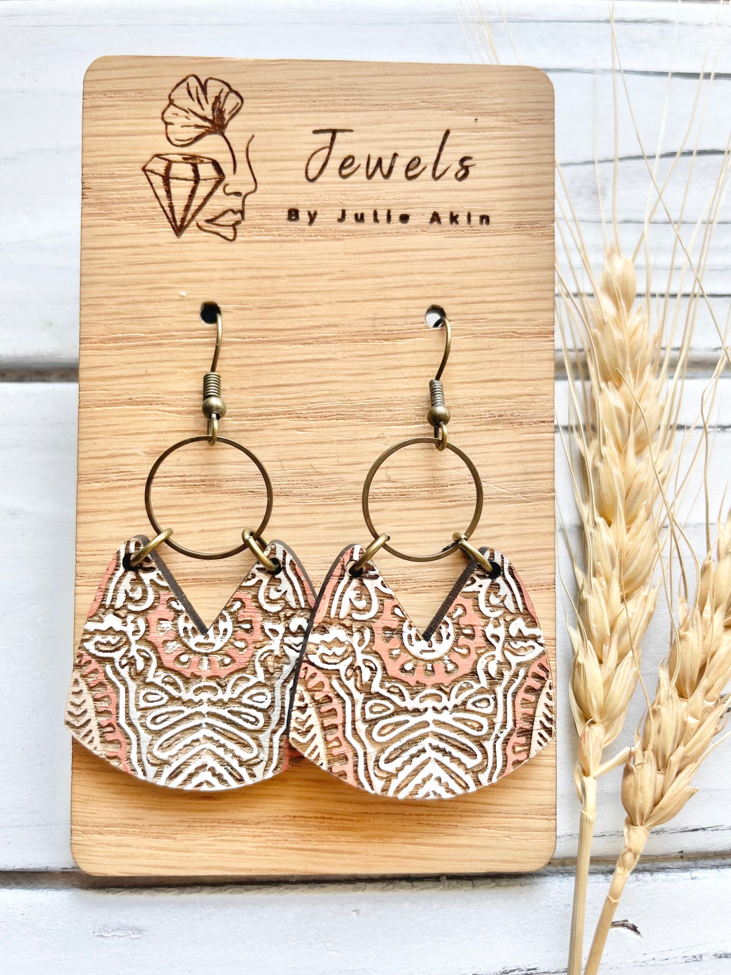 Boho Tapestry Earrings